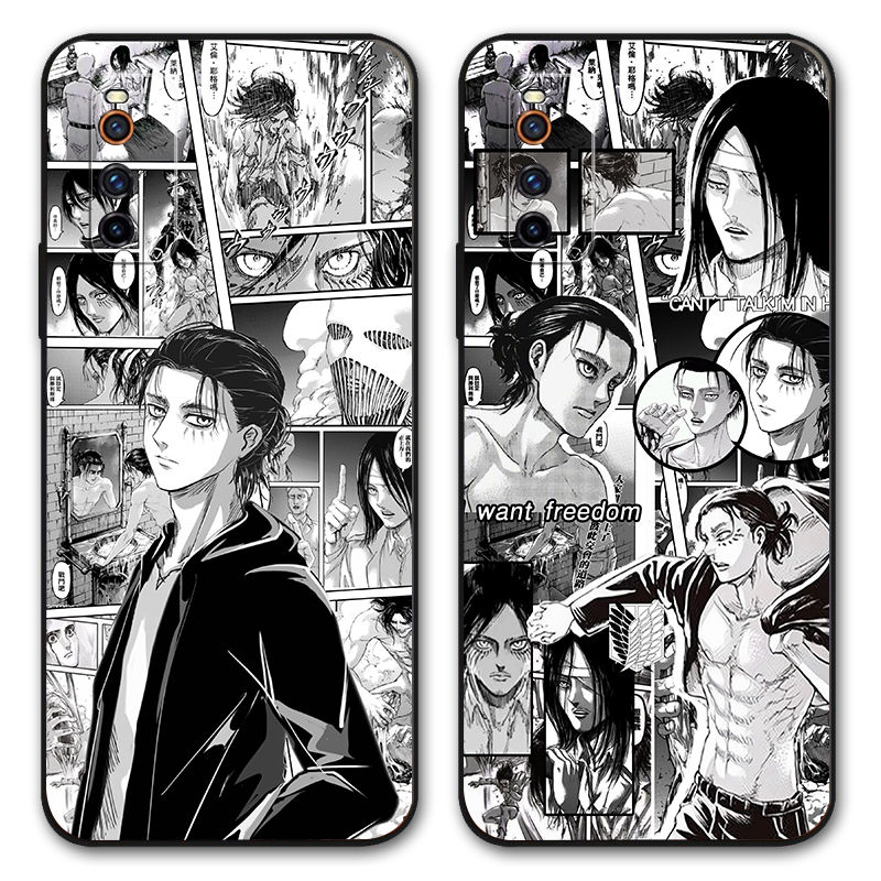 进击的巨人手机壳艾伦适