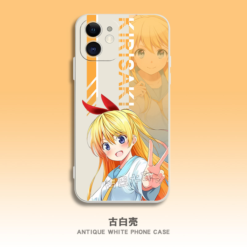 伪恋桐崎千棘手机壳定制适用荣耀华为畅享60红米note13苹果x小米9