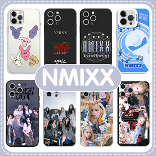 nmixx手机壳苹果13华为mate60专辑iPhone15Promax小米14同款vivo周边OPPO吴海媛12裴真率40雪允11爱豆30适用x