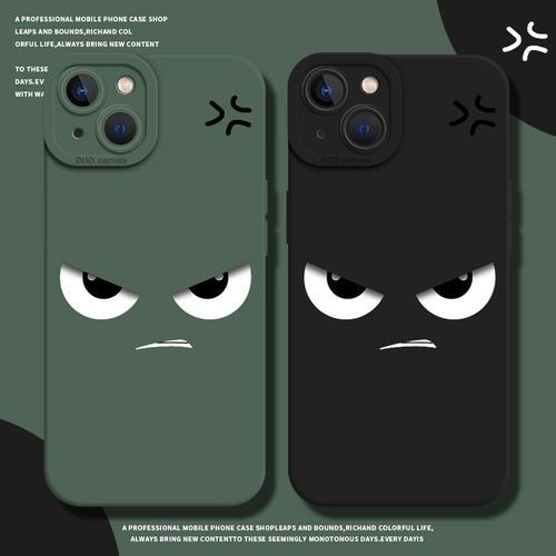 凶凶表情手机壳适用苹果1