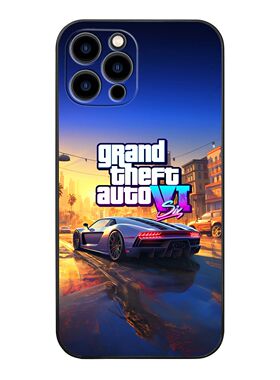 GTA6手机壳适用苹果15/iphone13/promax华为MATE60小米14/OPPO/VIVO周边70/PURA同款40/IQOO荣耀12真我11红米