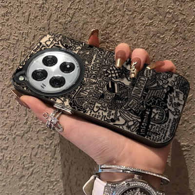 线条满屏涂鸦适用1加13手