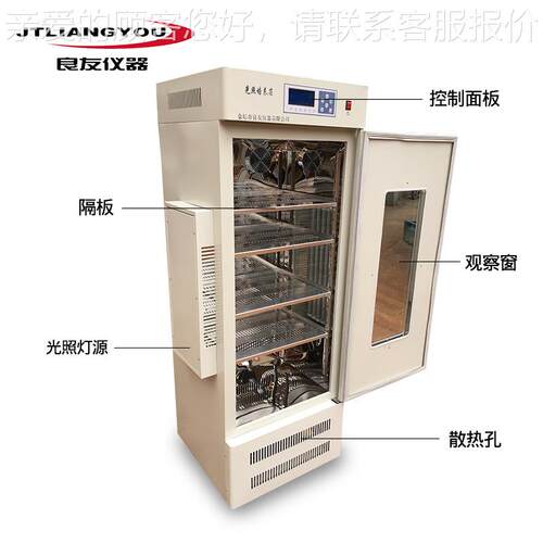 供应GC-MGC-250B2M50BP智能养光照培 全光谱培养箱冷光源光箱照箱