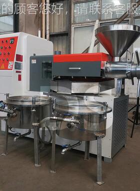 一小斤时榨十榨.油机 榨豆油的榨油百机 日产2CEP5-5吨的加工食用