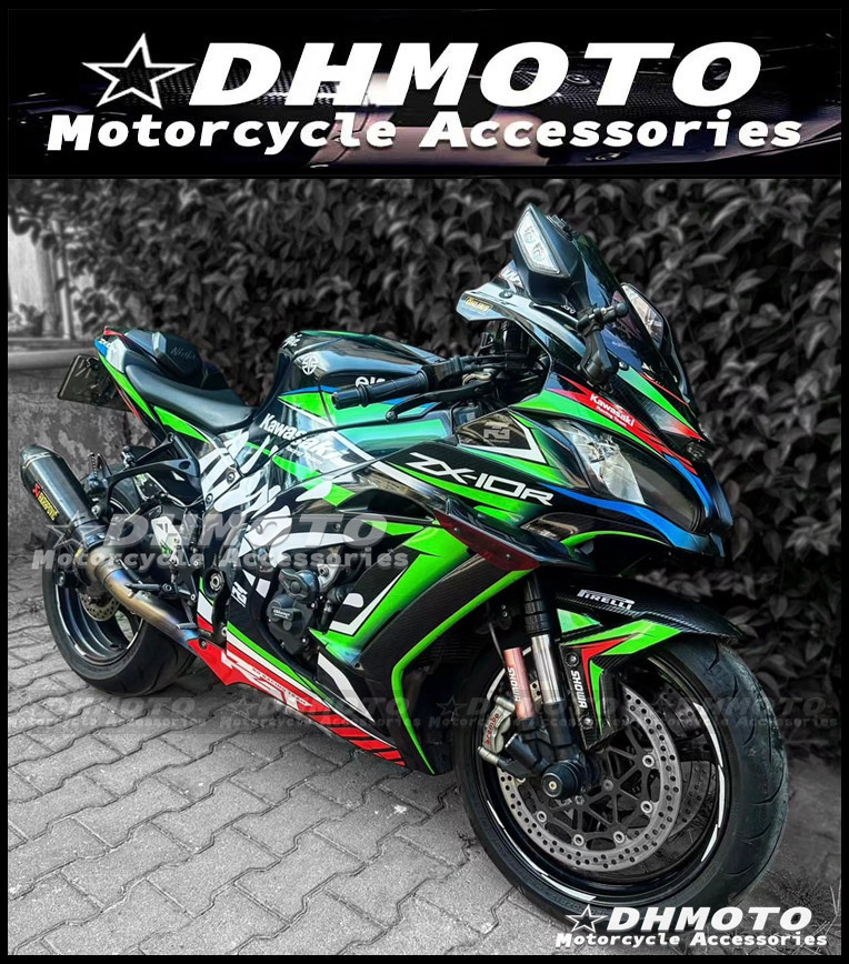 Suitable for Zx-10R 2016 17 18 19 20 Years, Full Set of Vehicle Color Change Shell Paint Fairing