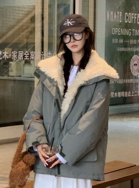 2025冬季新款MHV ARCHIVE中长款女士派克服冲锋衣女士爆款棉服外