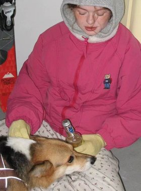 oddmaker小熊绣花火龙果立领微皱肌理感设计百搭保暖棉衣女外套