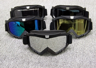 包邮越野头盔摩托车风镜滑雪眼镜越野防风镜护目镜速降防雾风镜