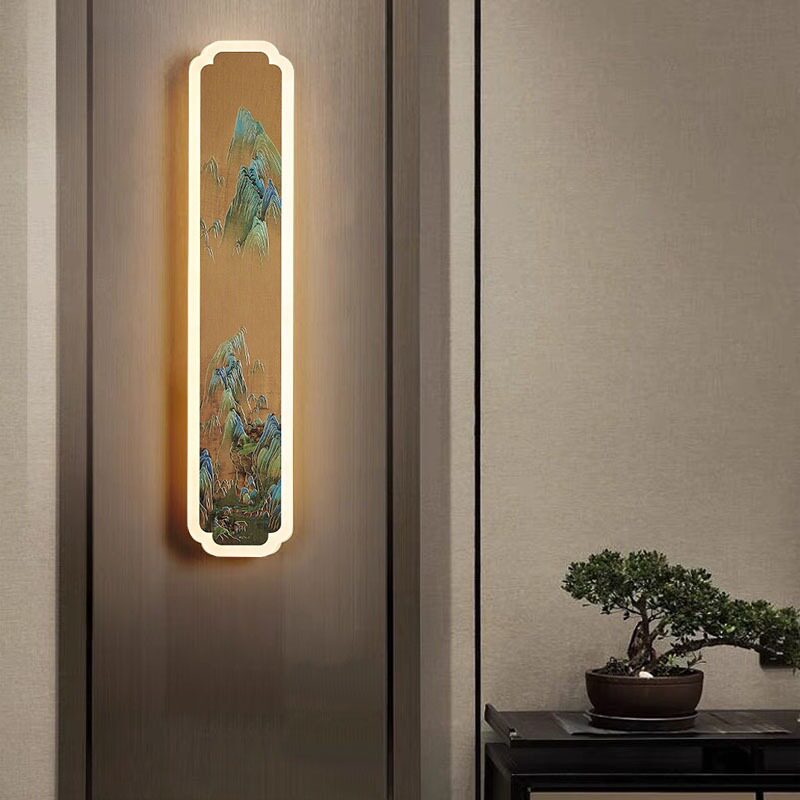 宋式全铜禅意壁灯客厅卧室适用