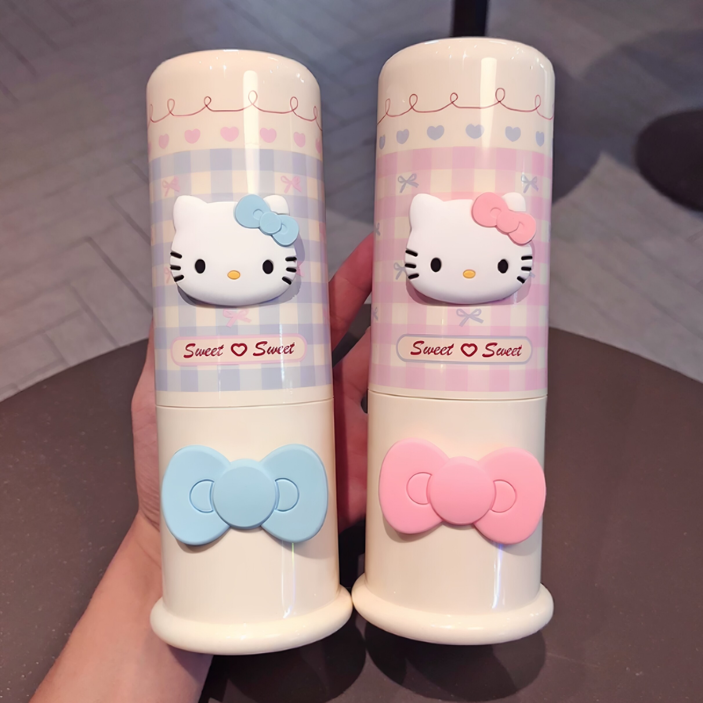 卡通可爱洗漱杯便携旅行漱口杯学生儿童刷牙杯旅行收纳牙膏牙刷杯