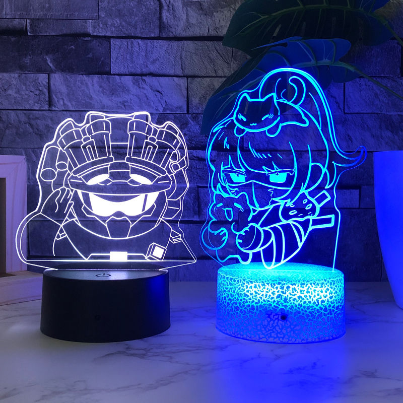 三角洲行动周边小夜灯骇爪威龙