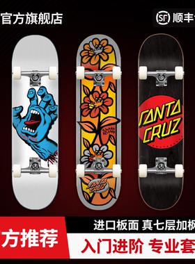 美国Santa Cruz滑板专业滑板成人儿童初学者男女生专业板进口板面