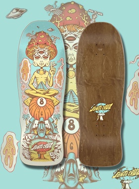 美国Santa Cruz复古板虚空漂泊专业进口滑板碗池diy陆冲单板面