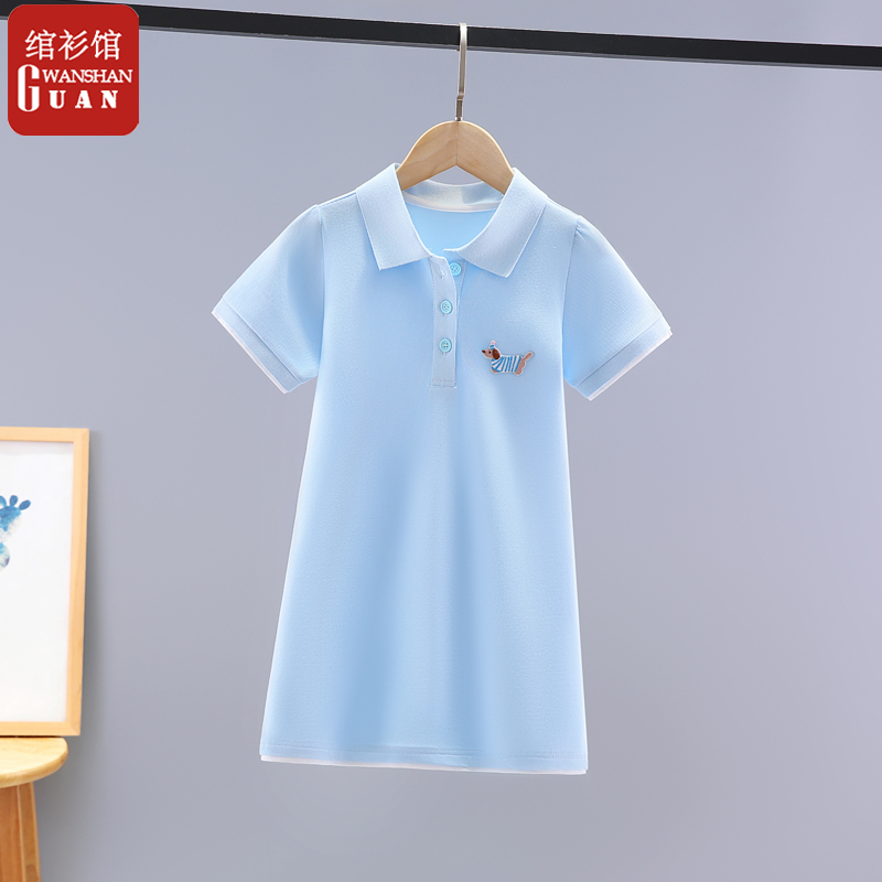 纯棉儿童裙子女童公主裙连衣裙