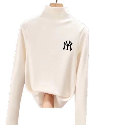 双面德绒长袖t恤男生半高领内衣