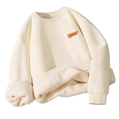 【BJHI】加绒加厚羊羔绒卫衣男生