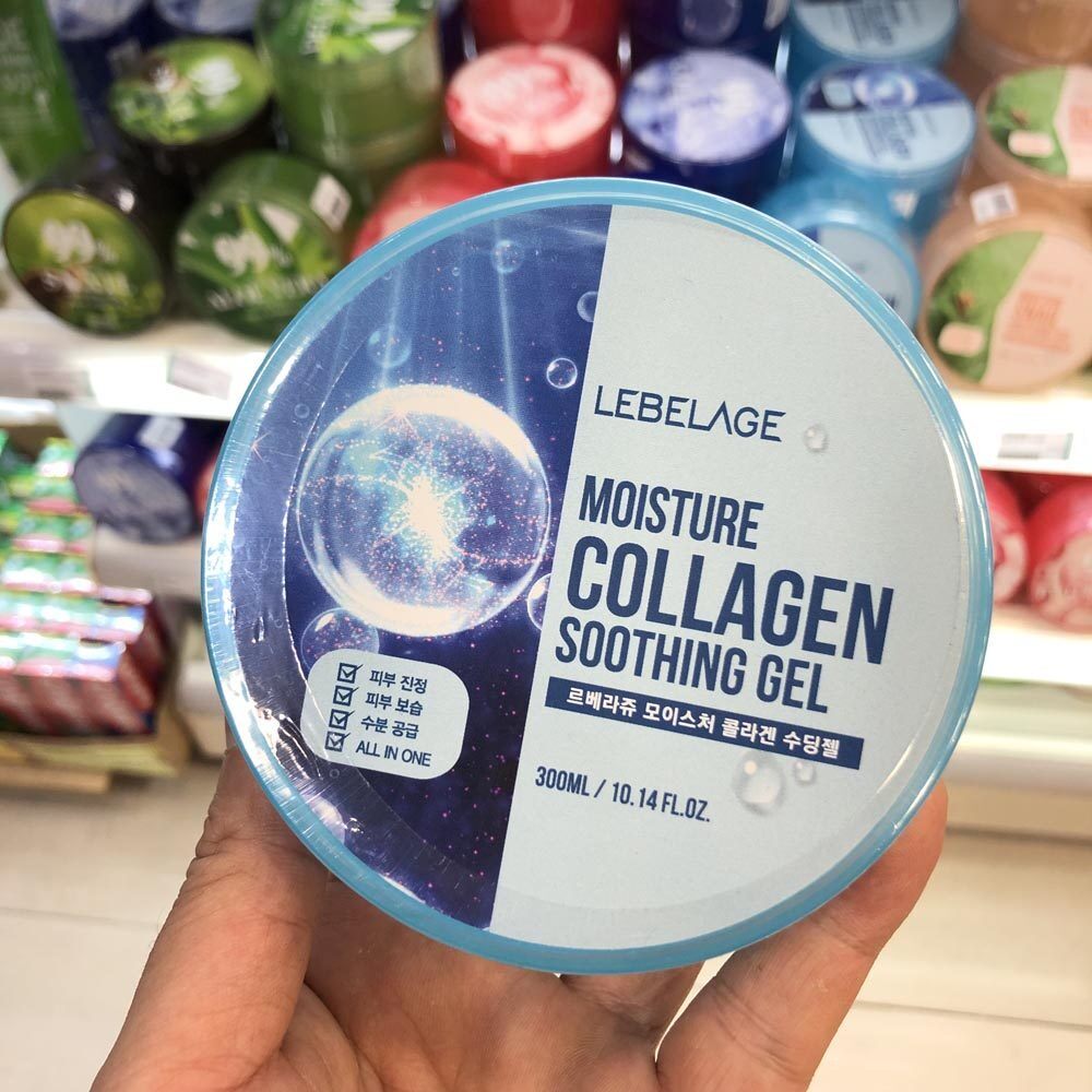 韩国进口99%芦荟胶蜗牛胶面膜去痘淡印胶原蛋白透明质酸补水保湿