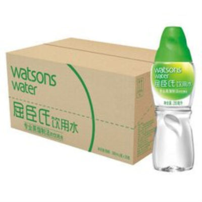 Watsons/屈臣氏饮用水(蒸馏制法)整箱280ml*35瓶装正品包邮