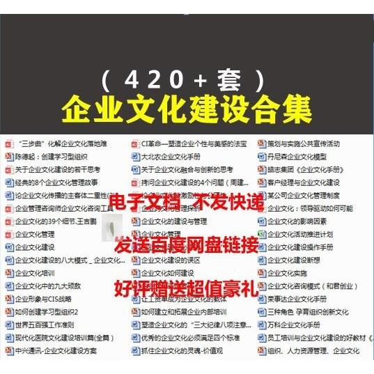 公司企业文化设计建设策划方案名企文化案例工具教培PPT分析模型