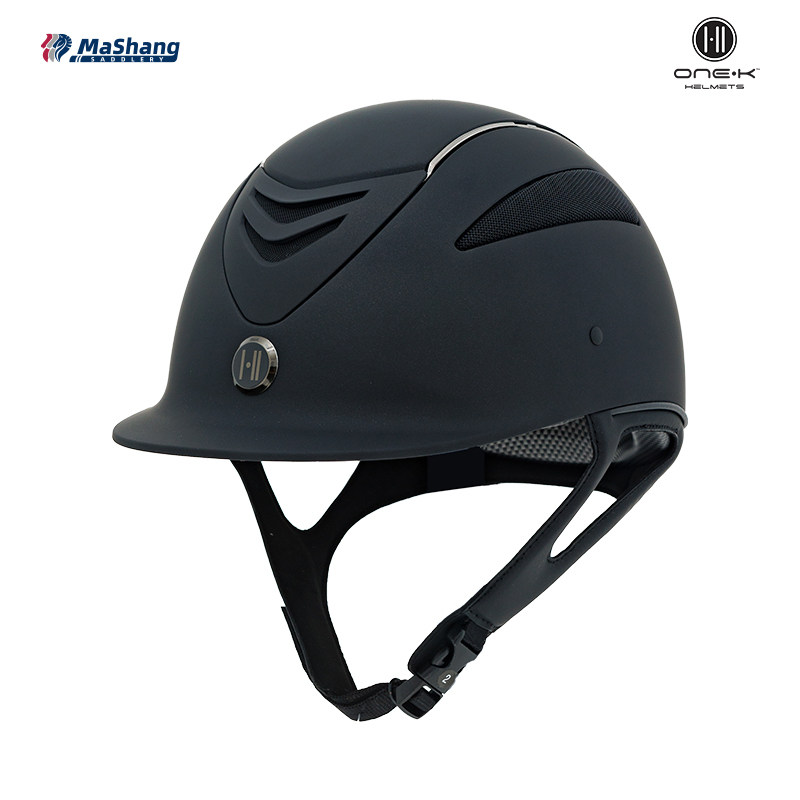 玛尚马具oneK马术头盔美国进口骑马头盔安全帽可调节骑士装备男女