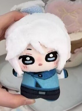 无畏契约贤者jett属性10cm印花体棉花娃娃玩偶挂件送同学朋友礼物