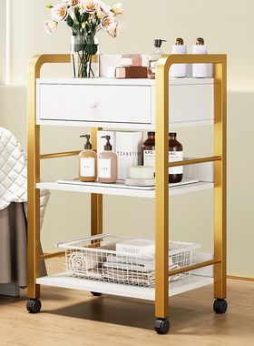 美容院专用小推车置物架美容仪器美甲收纳推车多功能可移动工具车