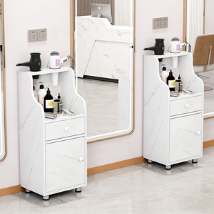 理发店工具柜美发店镜台剪发柜美容院小推车发廊专用吹风机置物架