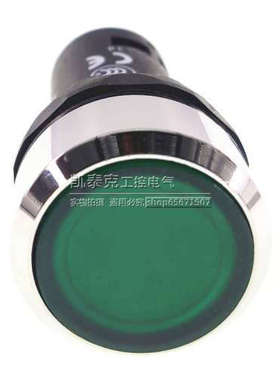 ABB平头带灯按钮 CP1-31G-10 24V 自复位 CP1-33G-10 220V 绿色