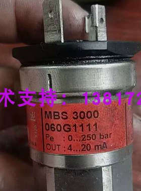丹佛斯压力感测器MBS3000 060G1111压力变送器0-250bar、4-20ma