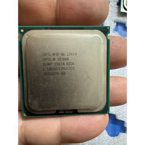 L5420cpu，功能完好，成色漂亮，一共有两个需要的来聊便