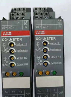 ABB讯号继电器CC-U/STDR型号1SVR040010R0000德国原装进口