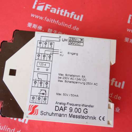 Schuhmann Messtechnik DAF 9.00 G 德国数字式极限开关 DAF9.00G
