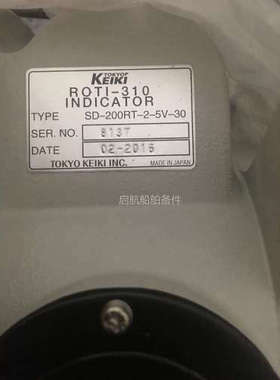 询价 TOKYO KEIKI ROTI-310 SD-200RT-2-5V-30 RATE OF TURN 全新