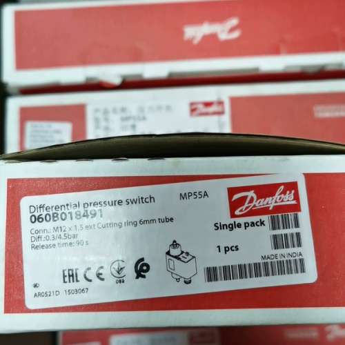 MP55A-060B018491丹佛斯压差控制器 全新19只