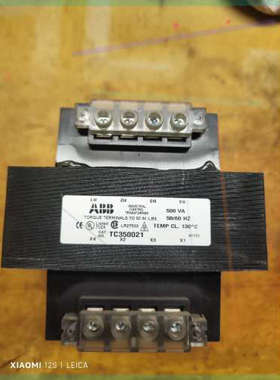 ABB拆机变压器，TV350021.具体参数如图2.重6.5