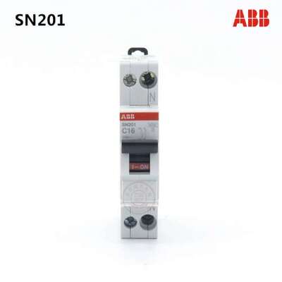 意大利正品ABB微型断路器SN201 1P+N C6A10A16A20A25A32A40A