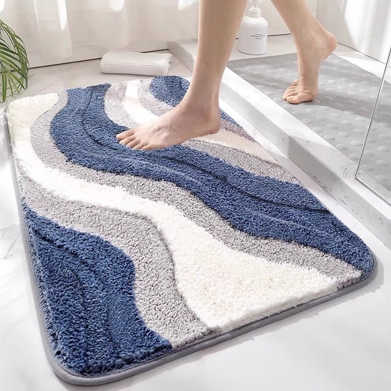 浴室门口吸水脚垫卫生间植绒地垫厕所防滑地毯卫浴洗手间垫子,居家布艺,转椅地垫,淘宝优惠券,粉丝福利购,淘宝优惠卷