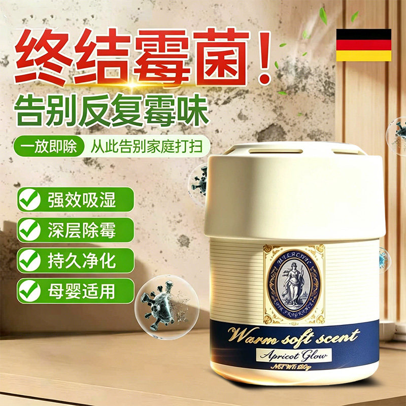 德国去霉味神器除房间潮湿老房子地下室除霉菌味室内墙壁发霉祛味