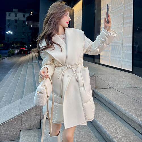 超好看鹅绒羽绒服女2026新款冬季