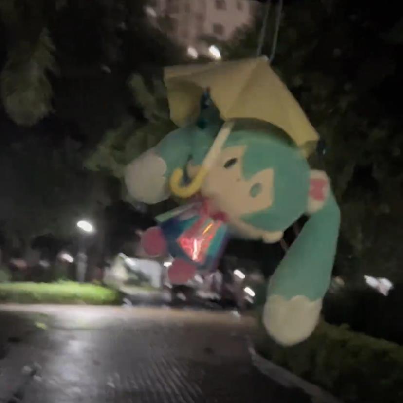 毛绒玩偶晴天娃娃初音未来初情雨音babyQ新款2025可爱挂件