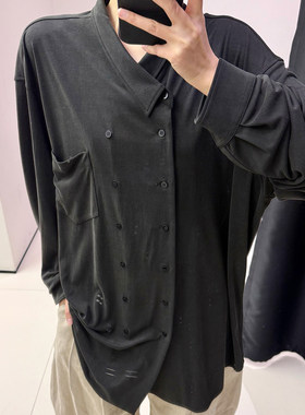 Magliano 26SS 垂坠感双排扣衬衫 老虎上上山 买手店