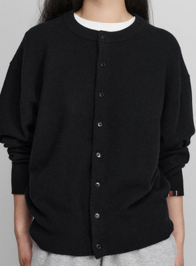 extreme cashmere 25AW n°436纽扣开衫 老虎上上山 买手店