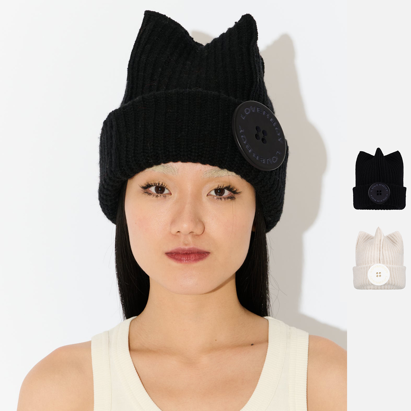 Charles Jeffrey LOVERBOY 25AW 方形毛线帽 老虎上上山 买手店