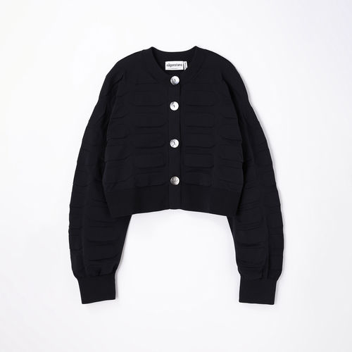 Nagonstans 26AW 短款船领针织开衫 老虎上上山 买手店