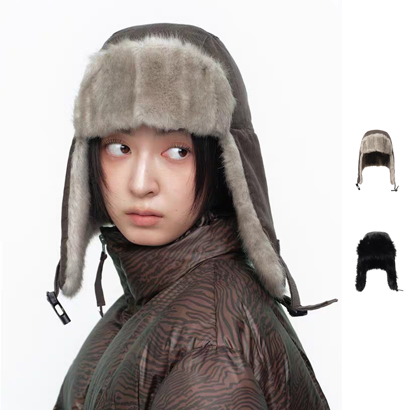 MILLO ARCHIVE 25FW 皮草骑兵帽 老虎上上山 买手店