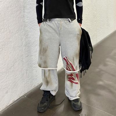 PIET 26RS 分层式毛圈布阔腿裤 老虎上上山 买手店