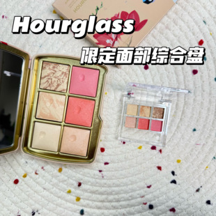 Hourglass25圣诞限定面部综合盘小样鹿/天鹅/马/狐狸试色