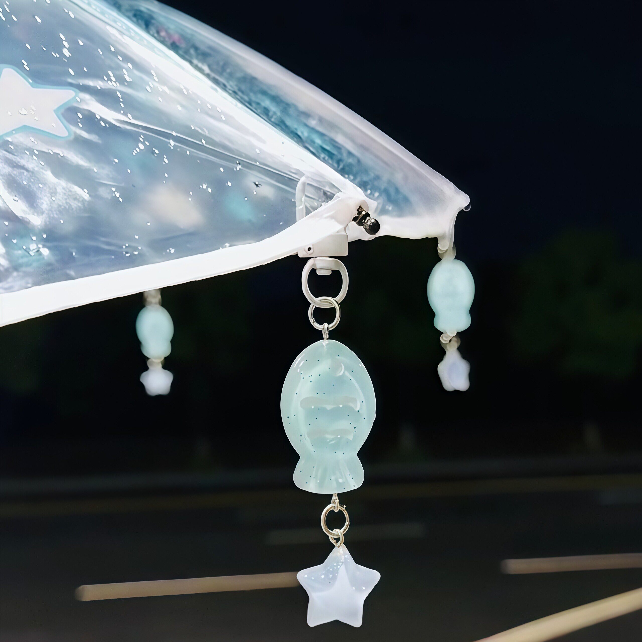 挂坠两用【开始期待下雨星星小猫