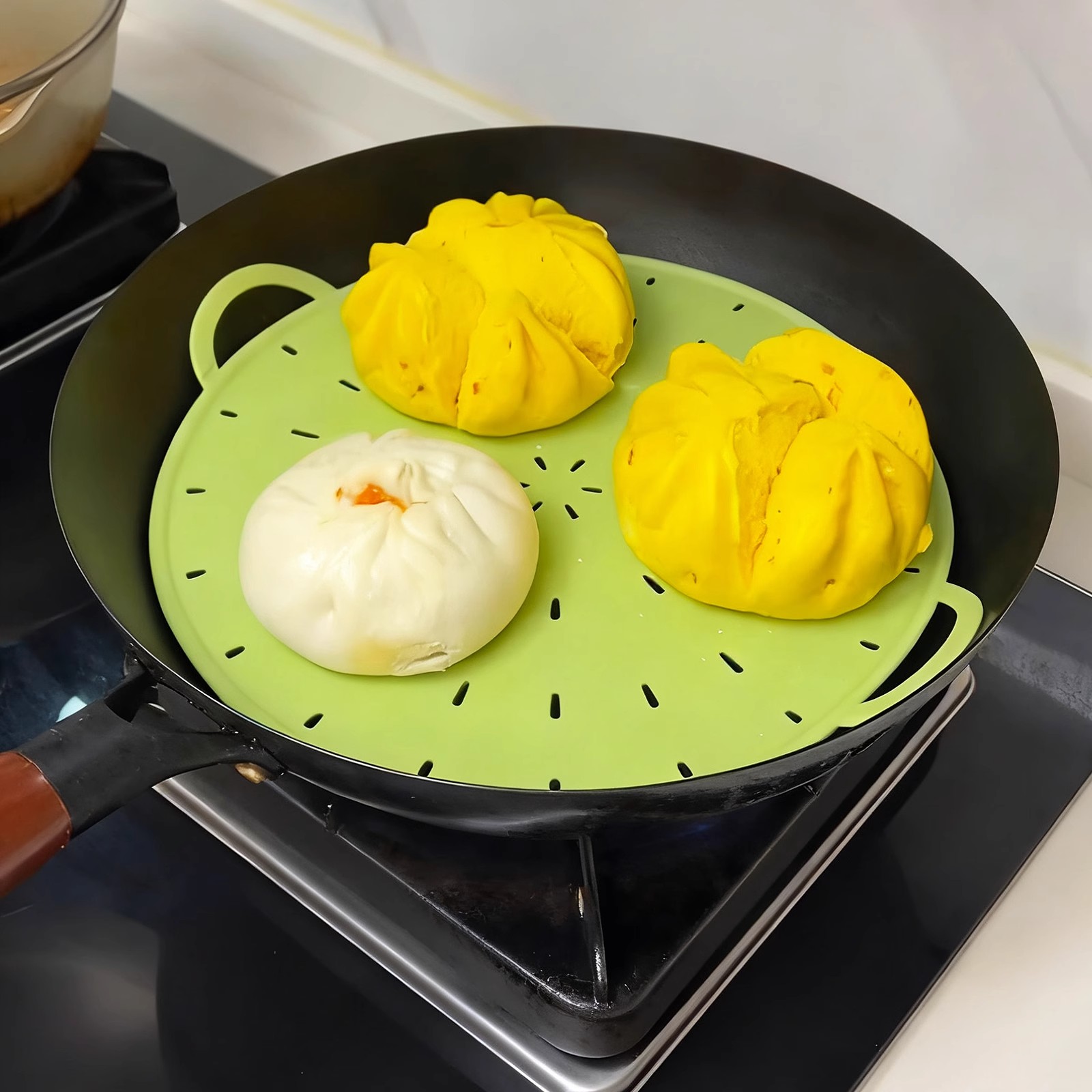 从此厨房蒸饭再也不需要老式锅盖