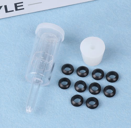外贸三片式单向阀 排气阀pc塑料阀发酵排二氧化碳隔绝空气亚马逊